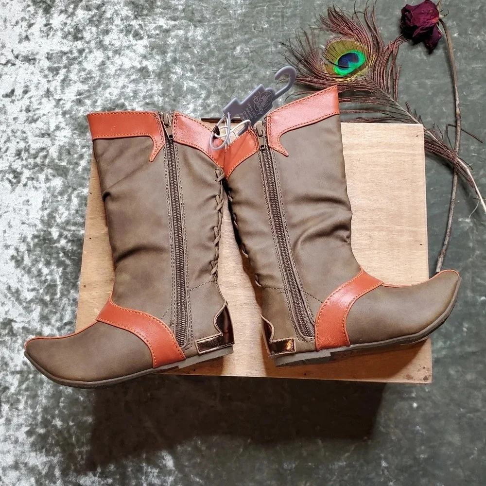 Disney Raya Costume Boots SIZE 7/8
